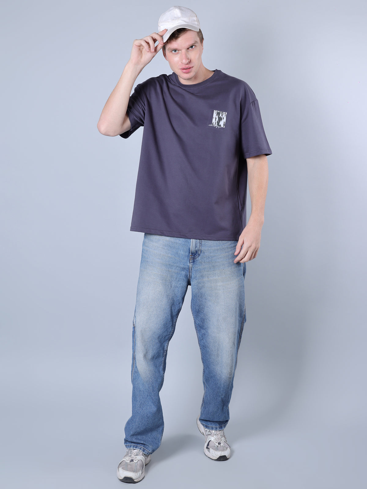 Midnight Echo – Men’s Dark Grey T-Shirt