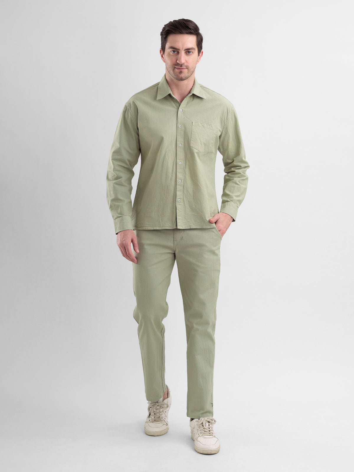 Minimal Mood Linen Co-ord Set