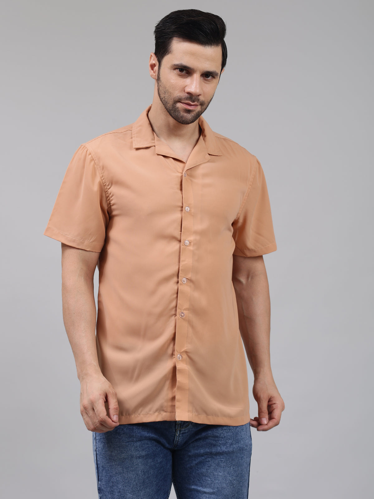 Casual Solid Color Shirt