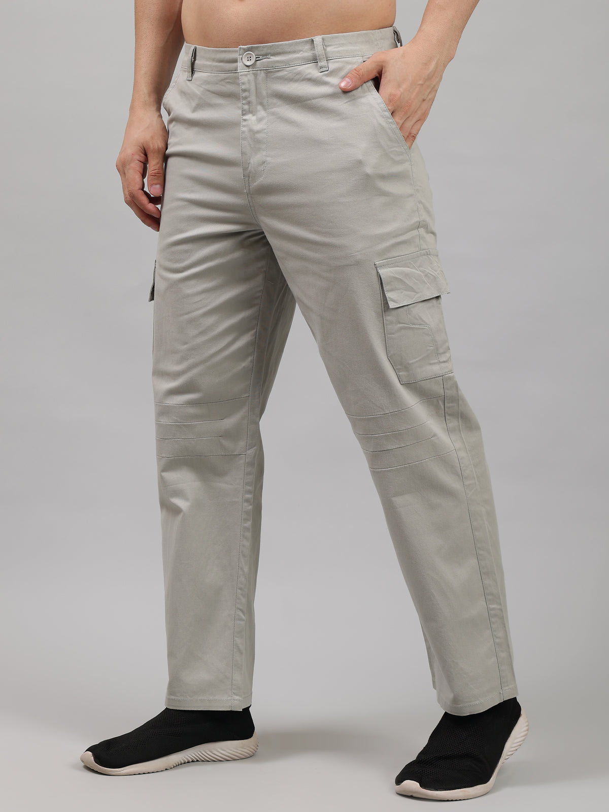 Modern Fit Multi-Pocket Cargo Pants