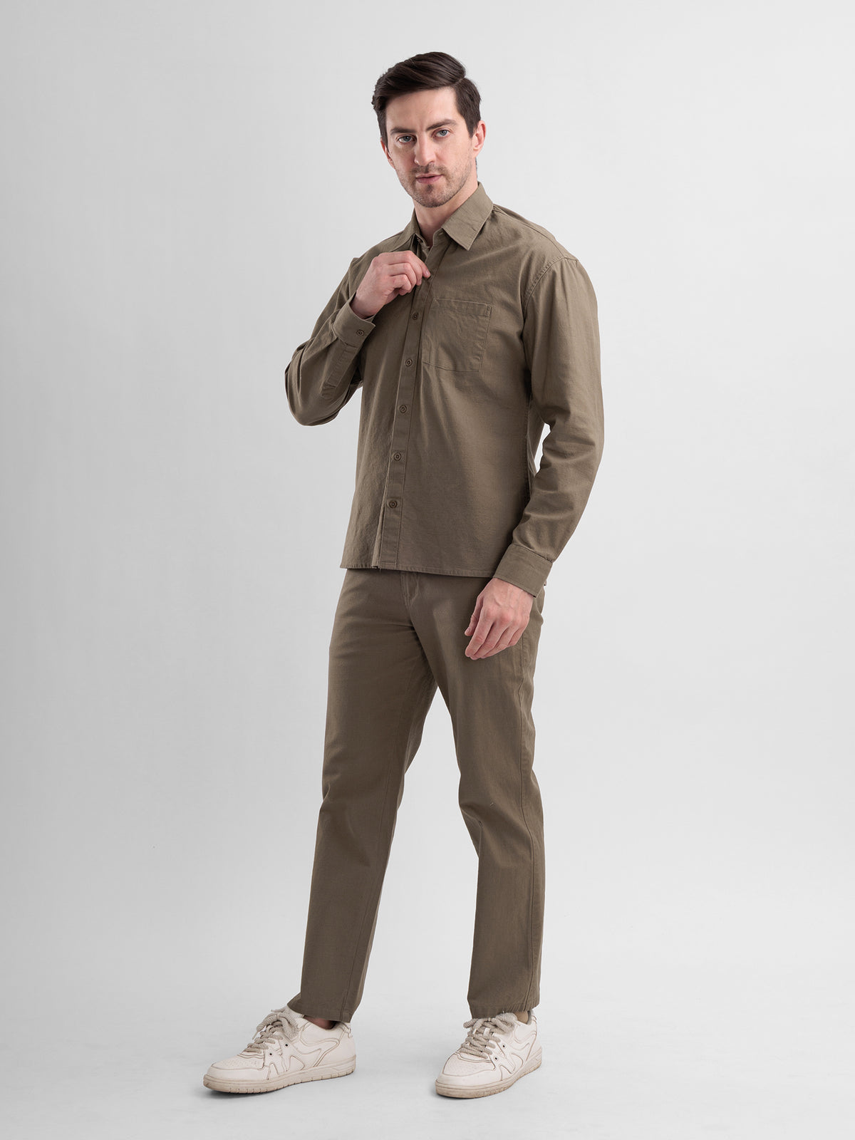 Calm Earth Linen Co-ord Set