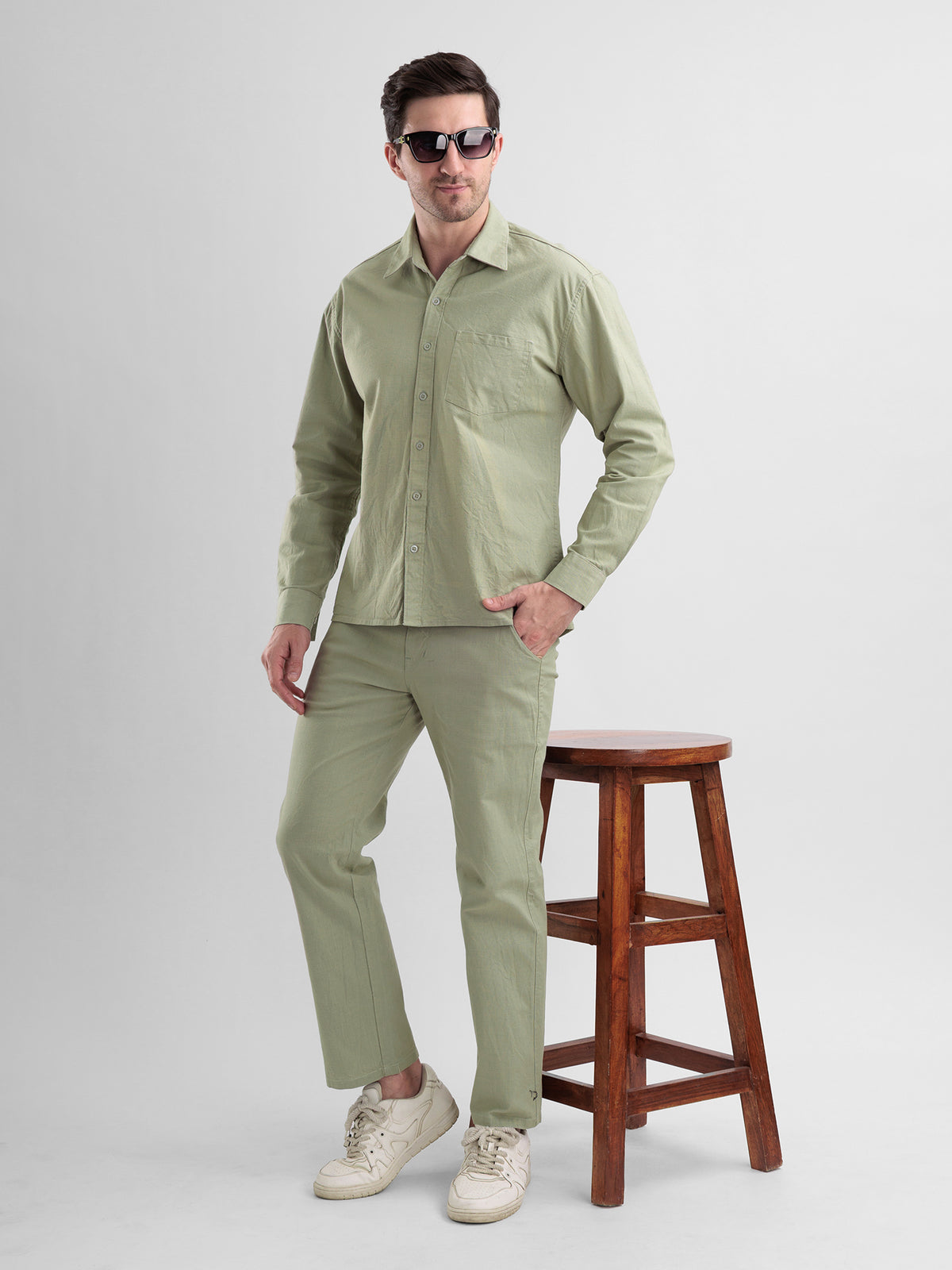 Minimal Mood Linen Co-ord Set