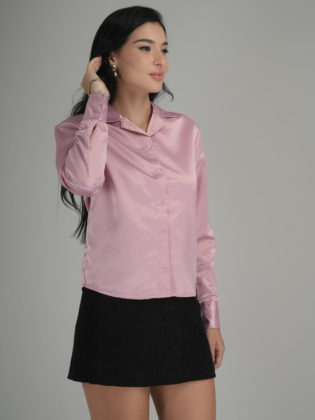Modern Muse Solid Shirt