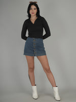 Comfy Lounge Solid Crop Top
