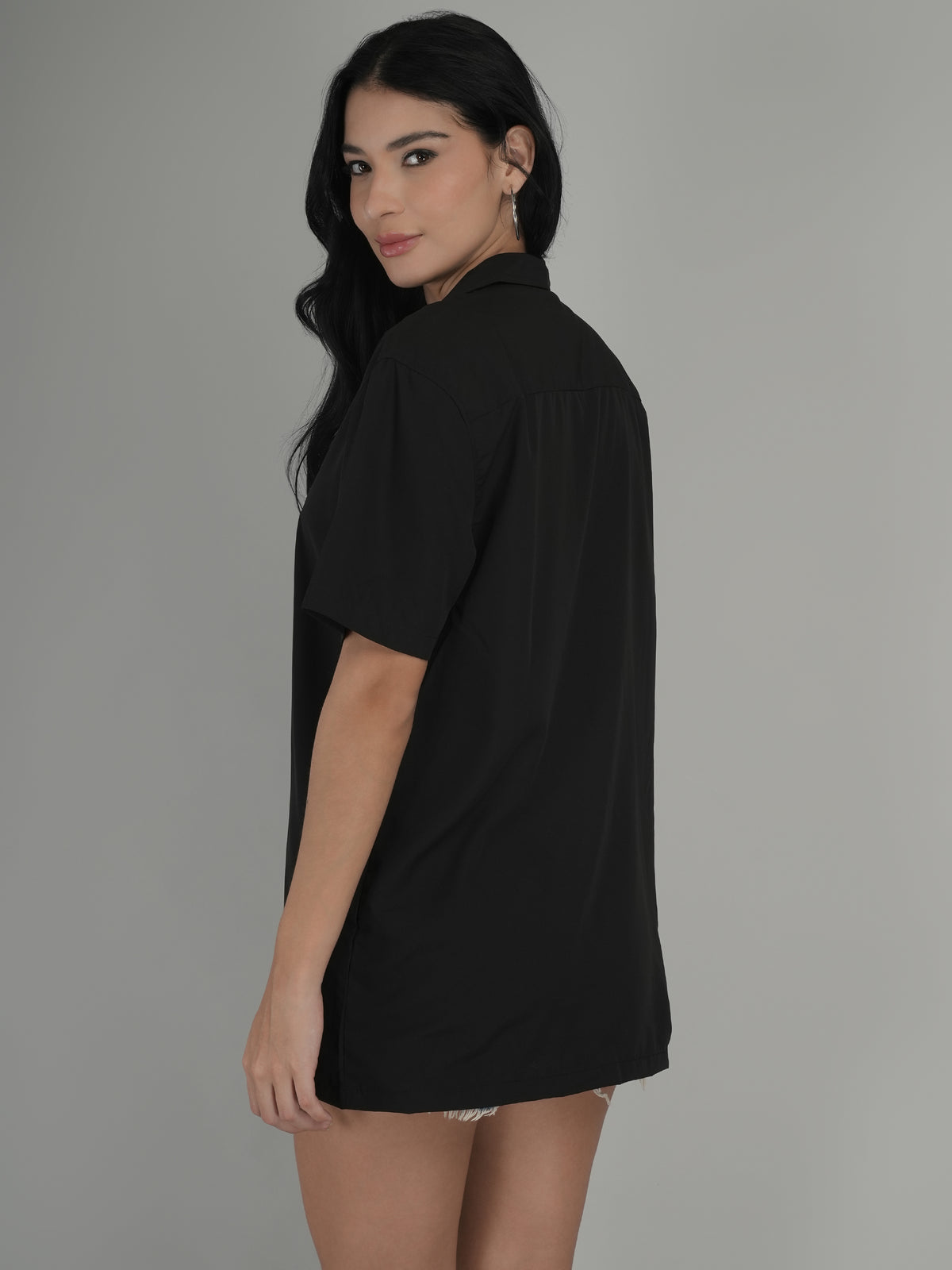 Elegant Charm Solid Shirt